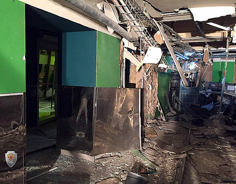 Взрыв в магазине Санкт-Петербурга