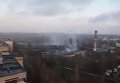 Пожар на территории воинской части в Одессе