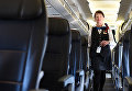 81-летняя стюардесса летает уже 60 лет