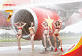 Стюардессы в бикини в календаре вьетнамской авиакомпании Viet Jet