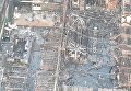Последствия смертельного пожара в индийском Мумбаи