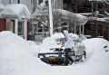 Рекордные снегопады в Пенсильвании