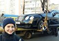 В Киеве полиция эвакуировала Bentley