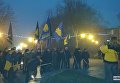 Факельное шествие в Донбассе