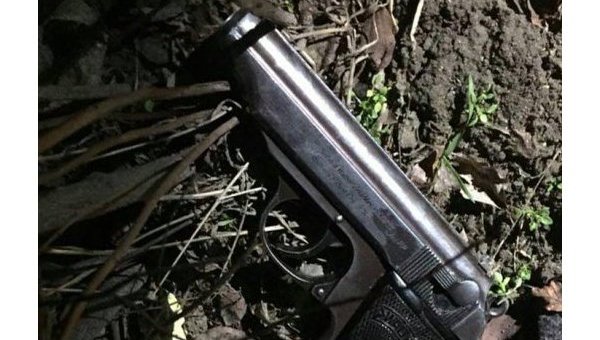 Пистолет, изъятый у жителя Николаева, который угрожал бывшей жене