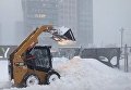 Обильные снегопады в Бостоне. Видео