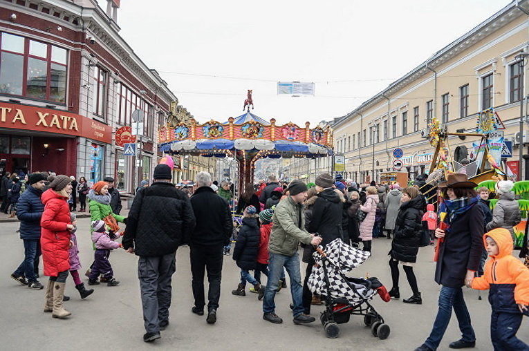 Празднование Рождества в Киеве