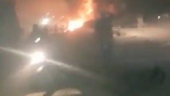 В сети разместили видео с места масштабного теракта в Сирии. Видео