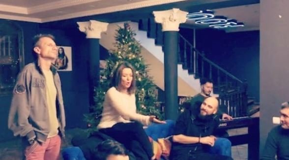 Певица Наталья Могилевская дала концерт в Баку на Рождество