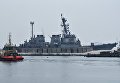 Эсминец ВМС США Карни вошёл в одесский порт