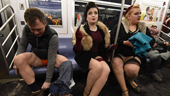 Акция В метро без штанов