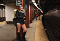Акция В метро без штанов