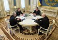 Встреча Петра Порошенко и руководителей силовых ведомств
