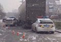 ДТП в Николаеве с участием полицейского автомобиля, 14 января 2018
