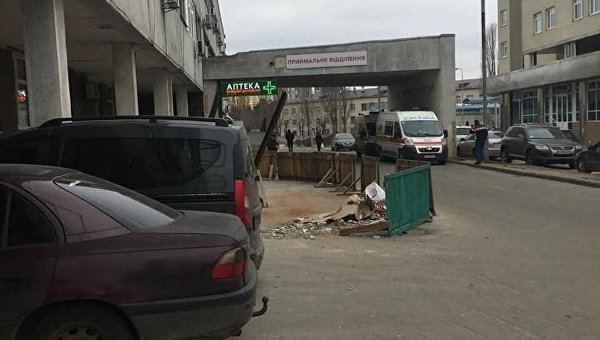 Киевская больница, где обнаружено тело бездомного