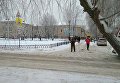 На месте инцидента в пермской школе