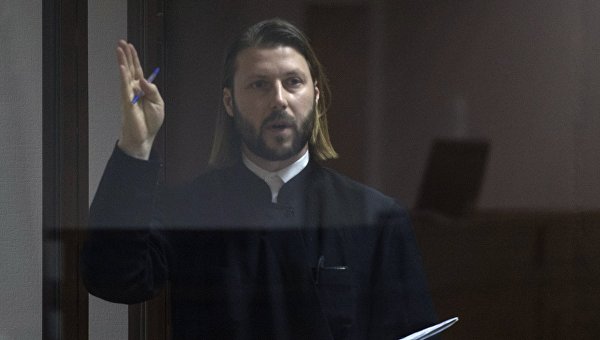 Священник Глеб Грозовский, обвиняемый в педофилии