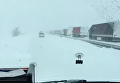 Снега по пояс, бензин заканчивается. Очевидец о пробках на трассе Одесса-Киев. Видео