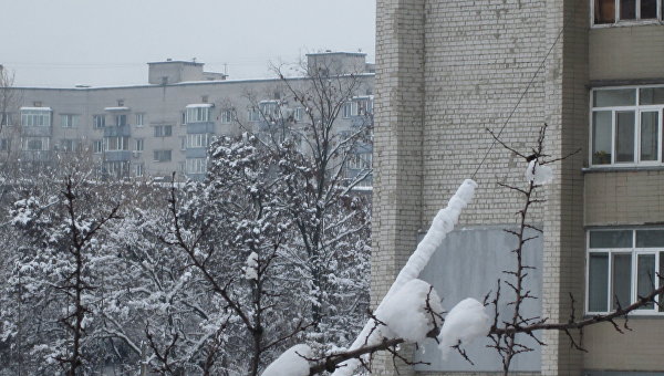 Снег в Черкассах