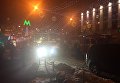 В центре Киева возник масштабный пожар