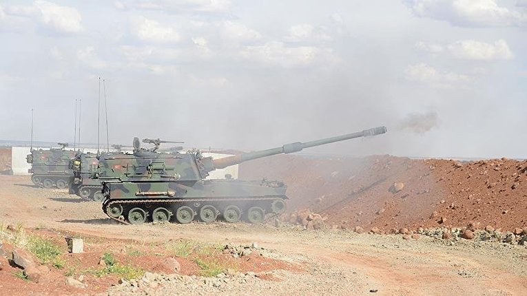 Артиллерия ВС Турции
