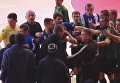 Драка болельщиков и футболиство на турнире в Ужгороде