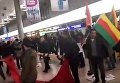 В немецком аэропорту произошла массовая драка между турками и курдами