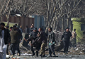 На месте взрыва в Кабуле. Архивное фото