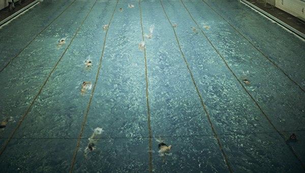 Дворец спорта в Плавательный бассейн. Архивное фото