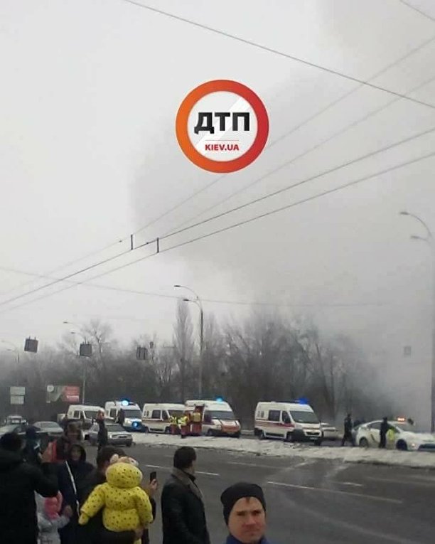 ДТП с фурой в Киеве