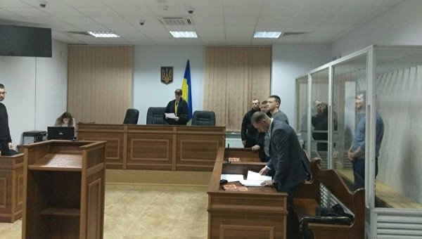 Судебное заседание по избранию меры пресечения подозреваемым в попытке поджога монастыря в Киев