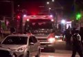 Место расстрела в бразильском ночном клубе