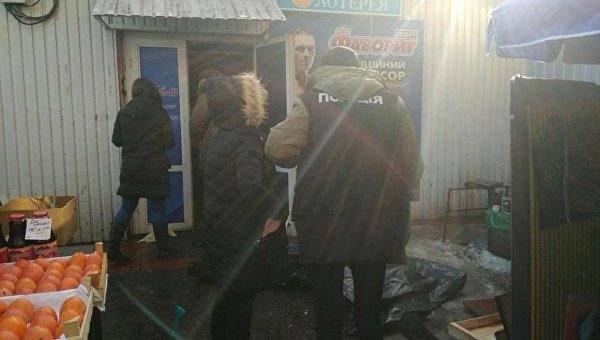 На месте перестрелки в Киеве, 29 января 2018