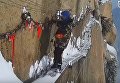 Самые смелые на свете китайские снегоочистители. Видео
