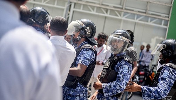 Полиция на Мальдивах