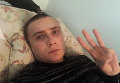 Сергей Стерненко после нападения в Одессе