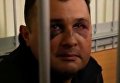 Избитого Шепелева доставили в суд. Видео