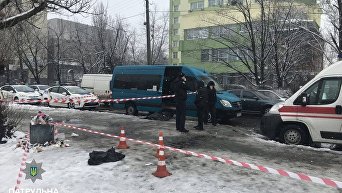 В Киеве в очереди на маршрутку убили человека