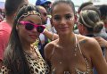 Возлюбленная Неймара поразила откровенным нарядом на бразильском карнавале