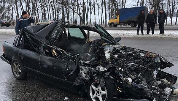 Смертельное ДТП в Харьковской области, Audi врезалась в фуру