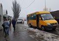 На месте инцидента, где в автобусе Бердянска умер мужчина