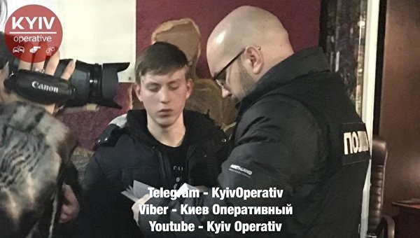 В Киеве задержали хулиганов