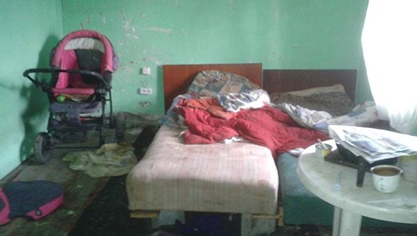 Условия, в которых молодая мать воспитывала одного из детей, Покровск Донецкой области