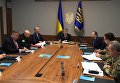 Заседание военного комитета во главе с Петром Порошенко, 20 февраля 2018