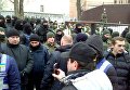Митинг одесских активистов под Соломенским судом, где проходит судебное заседание по делу Труханова