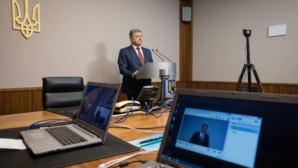 Допрос Петра Порошенко по делу о госизмене Виктора Януковича