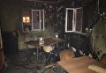 Последствия пожара в редакции интернет-портала Четвертая власть в Ровно