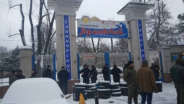 Неизвестные захватили санаторий в Одессе