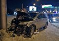 Водитель в Новосибирске сбил людей на тротуаре