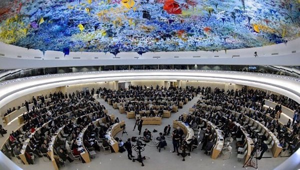 Заседание Совета ООН по правам человека